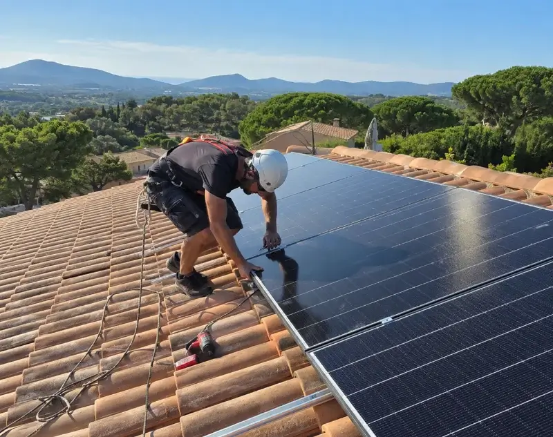 Installateur panneaux solaires Tramoyes — pose photovoltaïque sur toiture